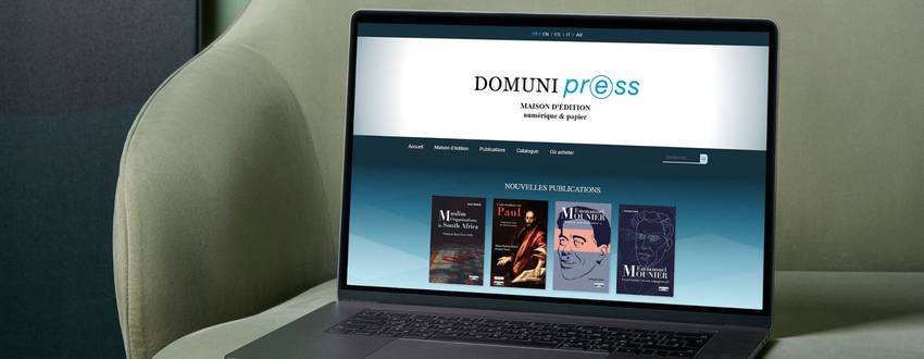 Il sito web di Domuni Press si presenta con un nuovo look !