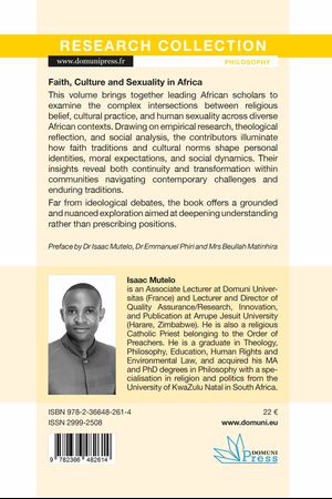 Faith, Culture and Sexuality in Africa