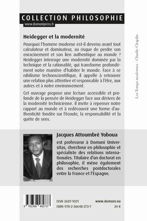Heidegger et la modernité