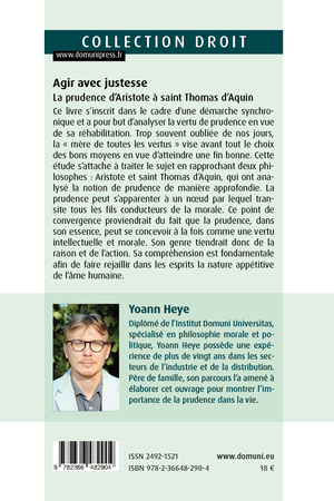 Agir avec justesse