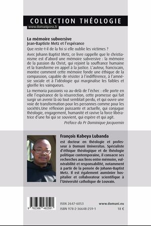 La mémoire subversive