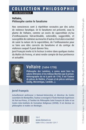 Voltaire, philosophe contre le fanatisme
